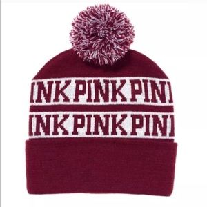 NEW! VIctoria Secret Pink Beanie